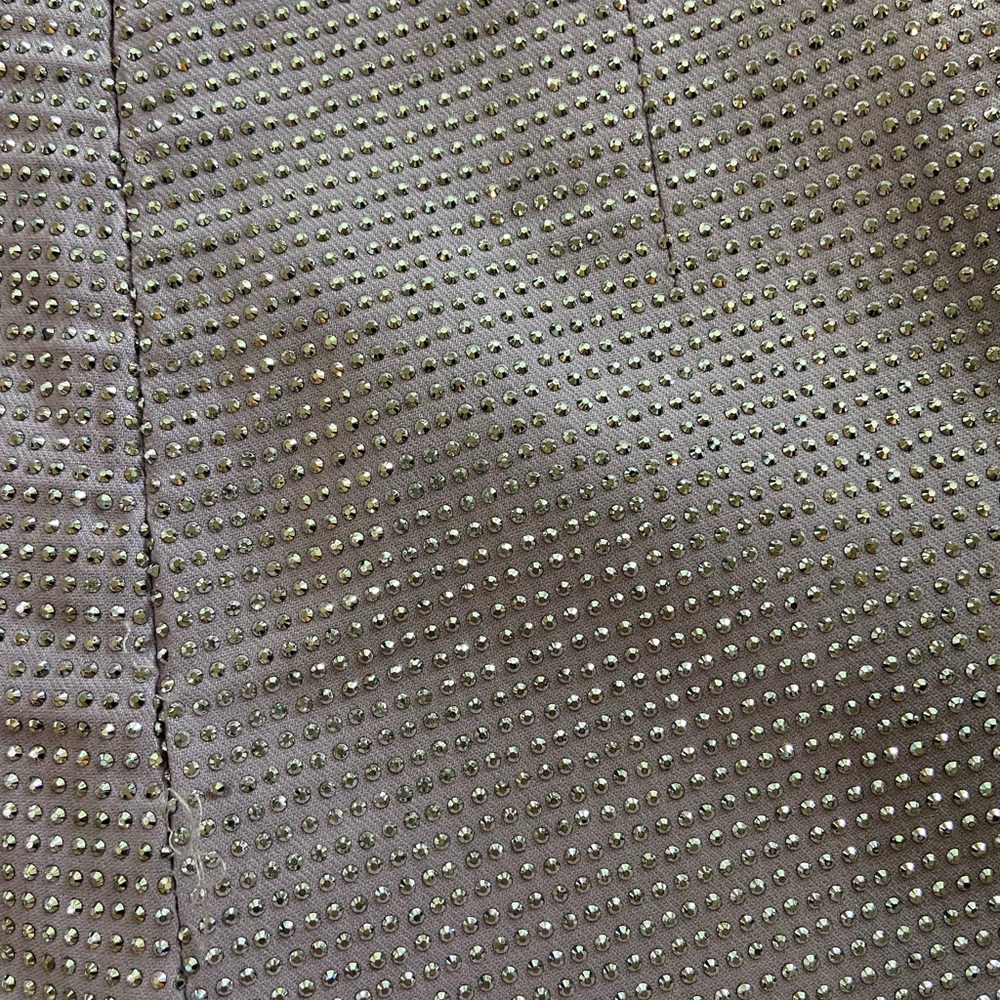 High-Waist Lavender Rhinestone Shorts - Picture 4 of 4